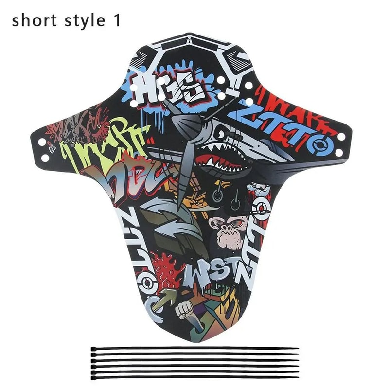 MTB Mountain Bicycle Fender FrontRear Mudguard Set HighYield Athletic Interaction Hub 7