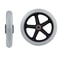 Wheelchair Front Castor Wheels HeavyDuty Solid Tire Replacement HighYield Logistical Interaction 11