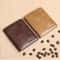 Vintage Leather Mini Wallet RFID Blocking Money Clip HighYield Financial Interaction Hub 0