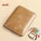 Vintage Leather Mini Wallet RFID Blocking Money Clip HighYield Financial Interaction Hub 7