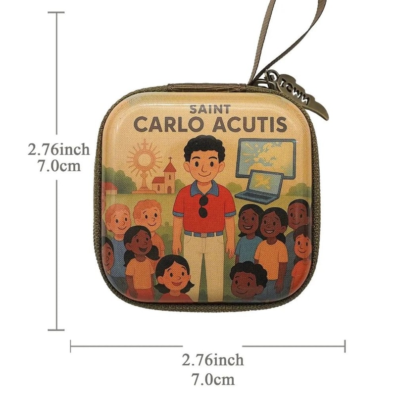 Virgin Mary Prayer Rosary Bag 28 In Zippered Christian Jewelry Box HighYield Devotional Interacti 15