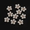 Flower Rhinestone Pearl Buttons 10Piece Alloy Crystal Set HighYield Ornamental Interaction Hub 5