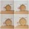 HandWoven Bamboo Sieve HandPainted Decorative Tray HighYield Gastronomic Interaction Hub 5