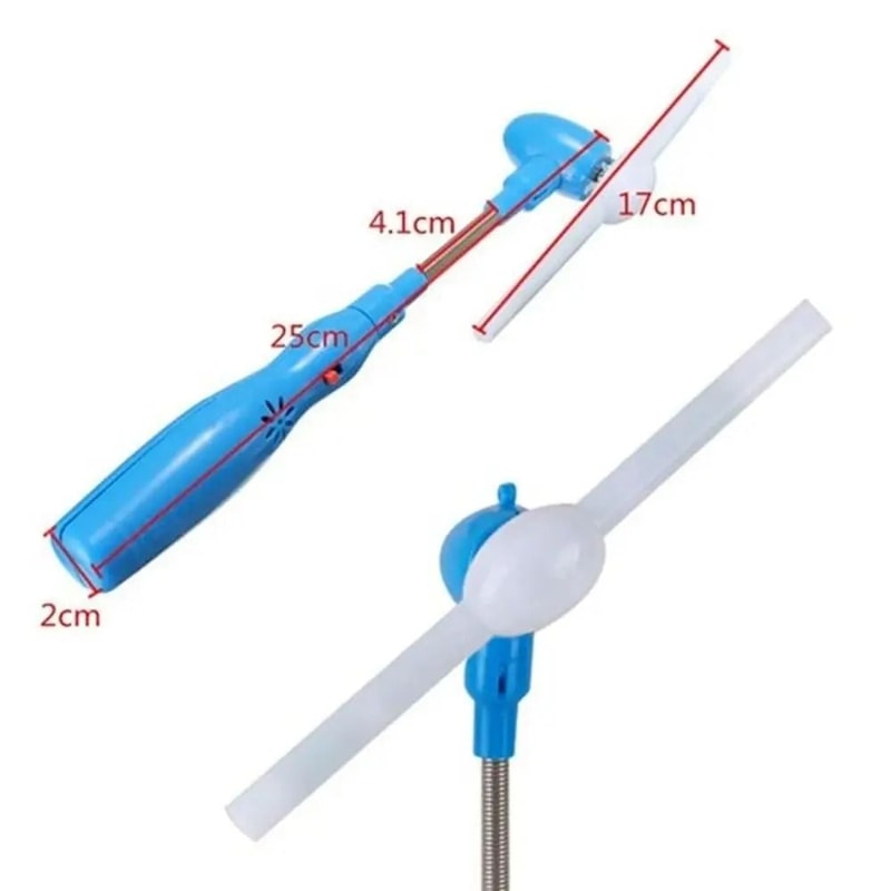 LED Music Windmill Spinner Handheld Rotating Flashing Toy HighYield Sensory Interaction Hub 5