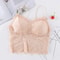 Womens Lace Sexy Crop Top Unpadded ZipperBack Bralette HighYield Sartorial Interaction Hub 10