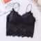 Womens Lace Sexy Crop Top Unpadded ZipperBack Bralette HighYield Sartorial Interaction Hub 3