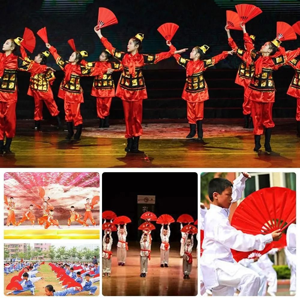 Tai Chi Kung Fu Folding Fan HighIntensity Martial Arts Stage Fan Kinetic Interaction Hub 1