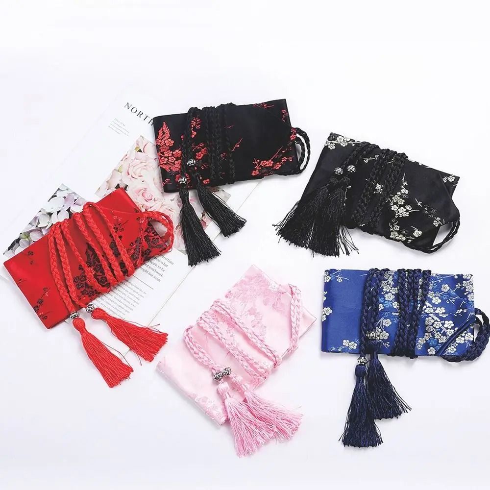 Japanese Vintage Wide Corset Kimono Bowknot Satin Belt HighYield Sartorial Interaction Hub 1