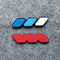 TriColor Grille Badge Emblem Modified Decorative Strip HighYield Automotive Interaction Hub 8