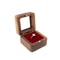 Wooden Lover Ring Box Engagement Wedding Display HighYield Romantic Interaction Hub 6