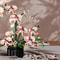 Creative Orchid Flower Bouquet Romantic Home Decoration Bricks HighYield Botanical Interaction Hu 3