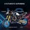 Technical MOC Motorcycle Model Creative Engineering Building Kit HighYield Mechanical Interaction 4