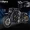Technical MOC Motorcycle Model Creative Engineering Building Kit HighYield Mechanical Interaction 5
