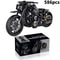 Technical Racing Motorcycle Duke Harley Style Motorbike HighYield Mechanical Interaction Hub 1