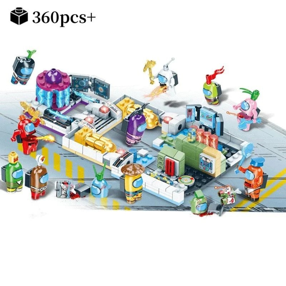 Space Werewolf Killer Building Set Internal Ghost Civilian Figures HighYield Suspense Interactio 7