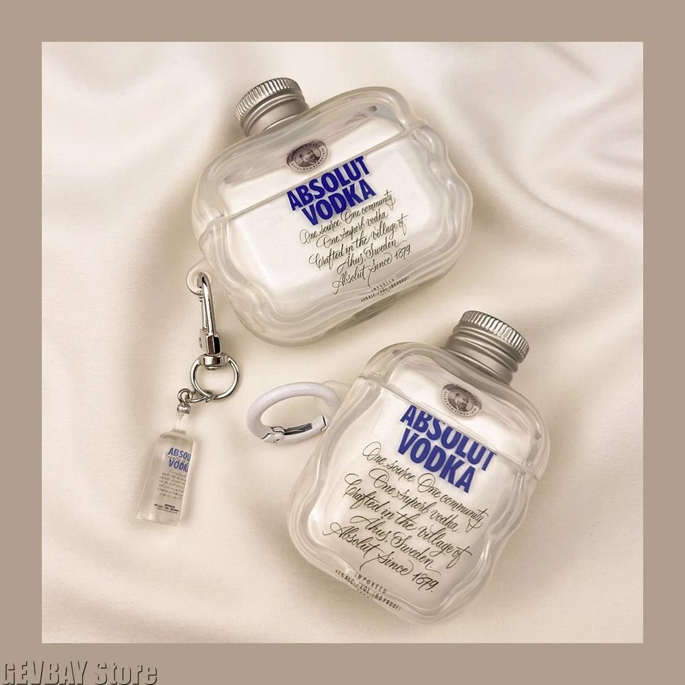 Vodka Silicone Airpods Case Premium Protective Cover HighYield Audio Interaction Hub 1