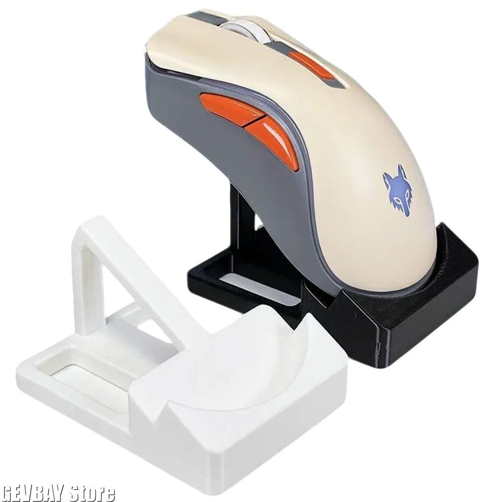 3D Printed Mouse Holder Wireless Gaming Mouse Display HighYield Desktop Interaction Hub 0