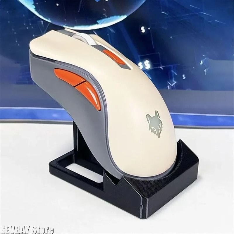 3D Printed Mouse Holder Wireless Gaming Mouse Display HighYield Desktop Interaction Hub 3