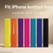 Knitted Western Style Mobile Bag AntiLost Protective Pouch HighYield Textile Interaction Hub 0