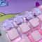 Cute Star Translucent Keycaps 4Unit Personalized Gift Set HighYield Peripheral Interaction Hub 8