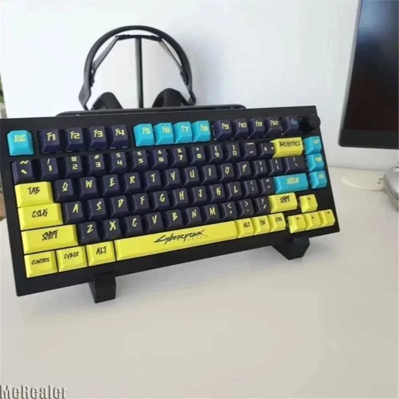 Mechanical Keyboard Storage Rack 3D Printed Display Bracket HighYield Desktop Interaction Hub 5