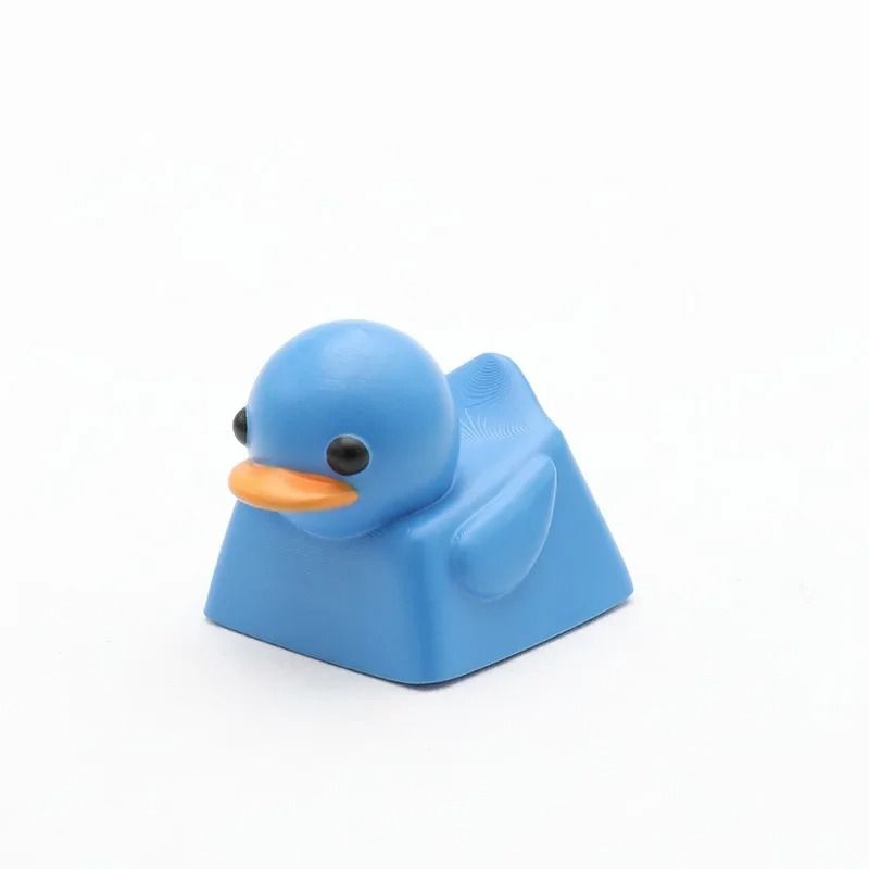 Cute Duck Resin Keycap Personalized Cartoon Artisan HighYield Peripheral Interaction Hub 11