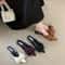 Designer Bow Pointed Toe Sandals Elegant Slingback Heels HighYield Summer Aesthetic Interaction H
