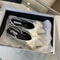 Designer Bow Pointed Toe Sandals Elegant Slingback Heels HighYield Summer Aesthetic Interaction H