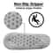 Elite Mens Plush Thermal Slipper Socks With NonSlip Grips 1