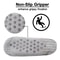 Elite Mens Plush Thermal Slipper Socks With NonSlip Grips 1