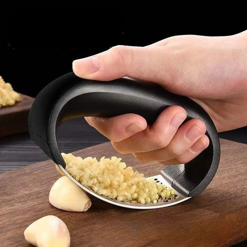 Stainless Steel Rocking Garlic Press 0