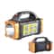 Portable HighPower Solar Rechargeable Flashlight Work Light 9