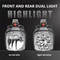 Portable HighPower Solar Rechargeable Flashlight Work Light 4