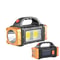 Portable HighPower Solar Rechargeable Flashlight Work Light 7