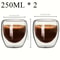 Premium DoubleWall Insulated Glass Cup Set 10