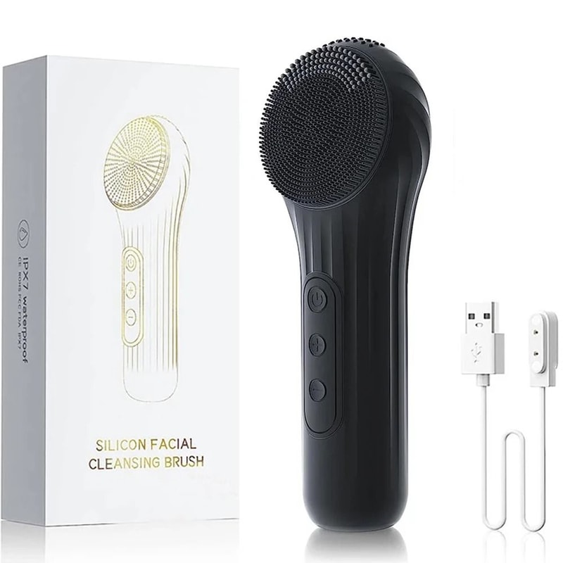 Waterproof Sonic Facial Cleansing Brush 8