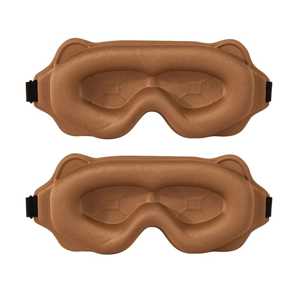 3D Contoured Blackout Sleep Mask 16