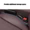 PU Leather Car Seat Gap Filler Organizer 2Pack 4