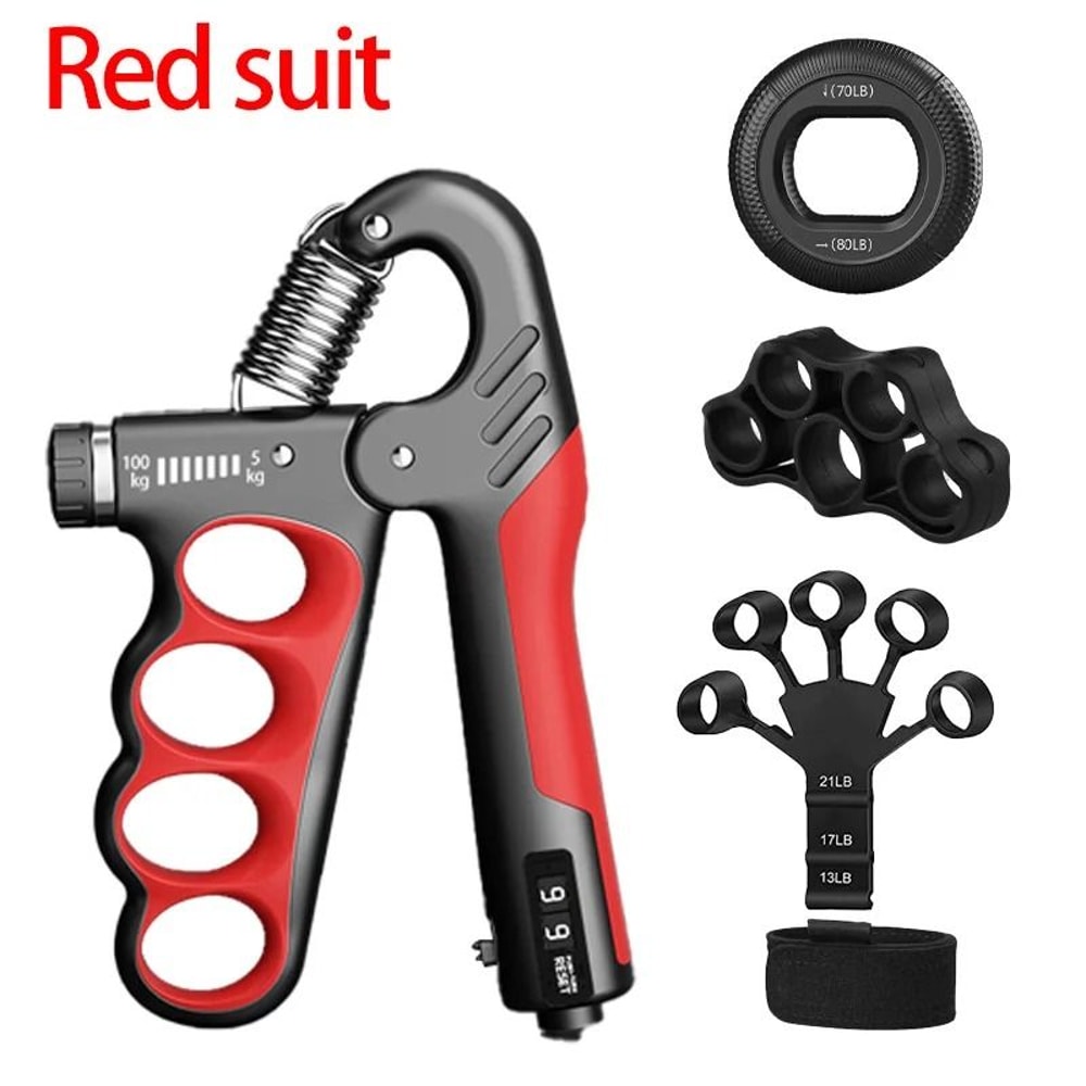 Adjustable Hand Grip Strengthener Recovery Trainer 14