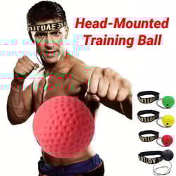 head-mounted boxing reflex ball
