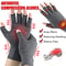 Therapeutic Fingerless Compression Gloves 0
