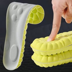 high-elasticity latex orthotic sport insoles