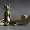 Retro Solid Copper Zen Frog Incense Holder 3
