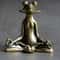 Retro Solid Copper Zen Frog Incense Holder 4