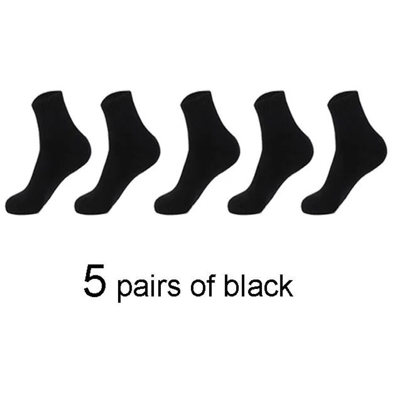HeavyDuty Thermal Terry Winter Socks 5Pair Set 13