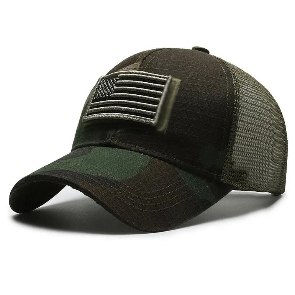 Breathable Mesh Tactical Embroidery Baseball Cap 9