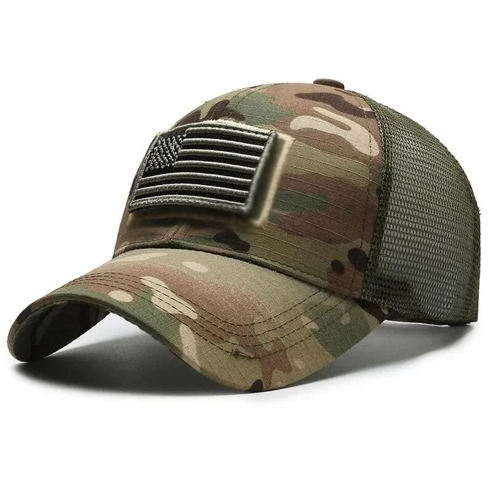 Breathable Mesh Tactical Embroidery Baseball Cap 6