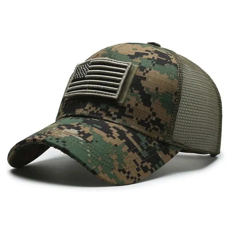 Breathable Mesh Tactical Embroidery Baseball Cap 8