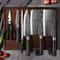 Laser Damascus Kitchen Knife Culinary Tool Set 0