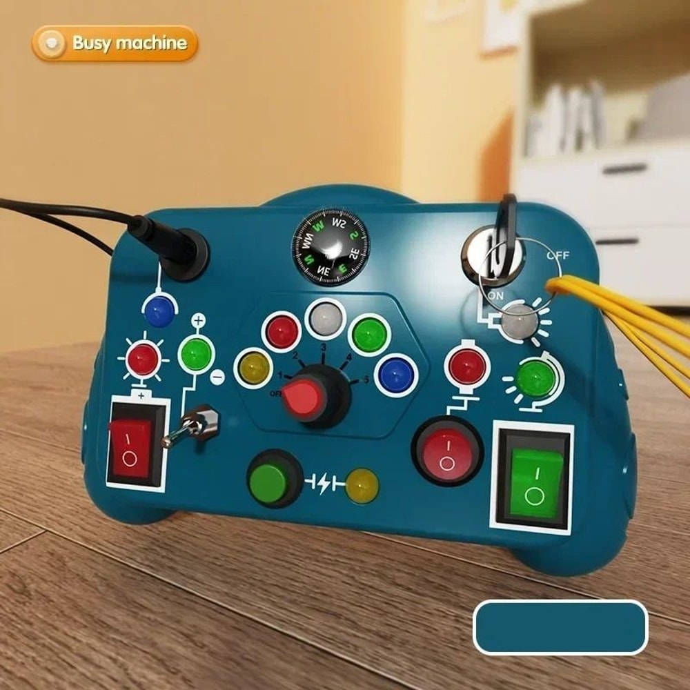 Montessori LED Sensory Busy Board 9